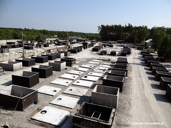 Dystrybutor zbiorników betonowych Pakość